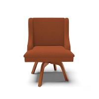 Cadeira Sala De Jantar Giratória Mm35 Liz Bouclê Terra D03 - D'rossi - 5