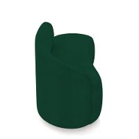 Sofá 2 Lugares Orgânico 140 Cm Morgan Bouclê Verde D03 - D'rossi - 7