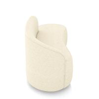 Sofá 2 Lugares Orgânico 140 Cm Morgan Linho Bege D03 - D'rossi - 7