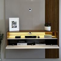 Painel Suspenso Tv 65 Pol 1p 180 Cm Cinamomo Off White Arly - 3