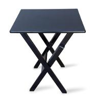 Mesa Dobrável Madeira 60x60 Preta - Tarimatã - 2