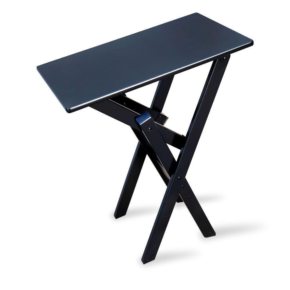 Mesa Aparador Dobrável Madeira Preta - Tarimatã - 1