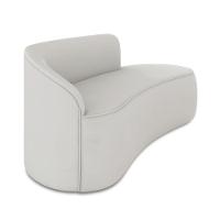 Sofá 3 Lugares Orgânico 180cm Morgan E 2 Poltronaslua Veludo Cinza D03 - D'rossi - 7