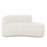 Sofá 3 Lugares Orgânico 180 Cm Morgan Bouclê Off White D03 - D'rossi - 5