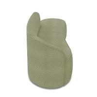 Sofá 3 Lugares Orgânico 180 Cm Morgan Bouclê Pistache D03 - D'rossi - 7