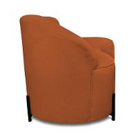 Sofá 4 Lugares Orgânico 220cm Pé Ferro Preto Morgan Bouclê Terra D03 - D'rossi - 7