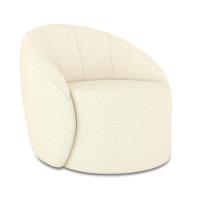 Sofá 4 Lugares Orgânico 220cm Morgan E Poltrona Lua Linho Bege D03 - D'rossi - 8