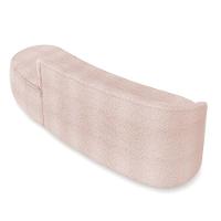 Sofá 4 Lugares Orgânico 220 Cm Morgan Bouclê Rosê D03 - D'rossi - 8