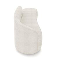 Sofá 4 Lugares Orgânico 220 Cm Morgan Bouclê Off White D03 - D'rossi - 7