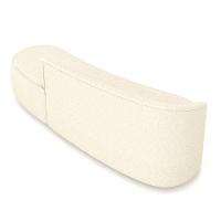 Sofá 4 Lugares Orgânico 220 Cm Morgan Linho Bege D03 - D'rossi - 8