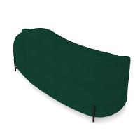 Sofá 3 Lugares Orgânico 180cm Pé Ferro Preto Morgan Bouclê Verde D03 - D'rossi - 8