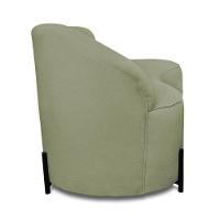 Sofá 4 Lugares Orgânico 220cm Pé Ferro Preto Morgan Bouclê Pistache D03 - D'rossi - 7