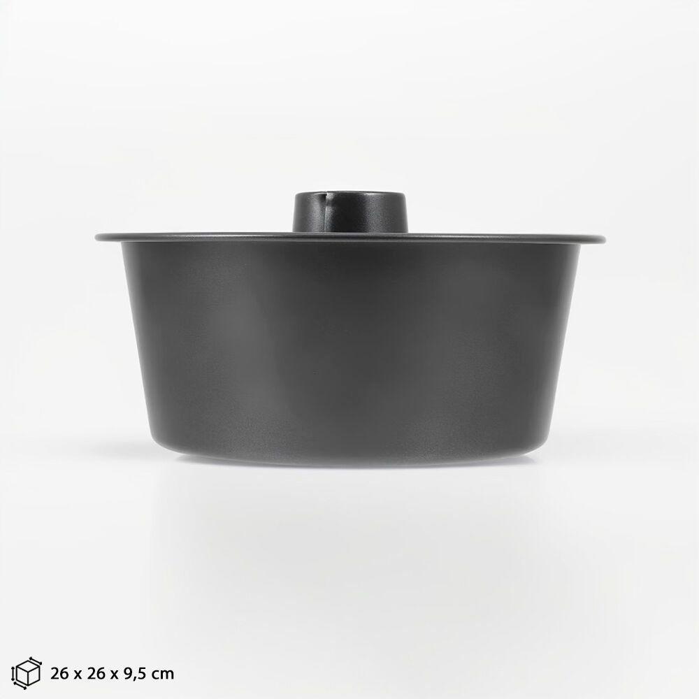 Forma Redonda 26cm Antiaderente Forneável Para Pudim Ou Bolo - 4