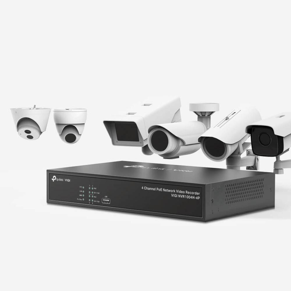 Gravador De Video Em Rede Tp-link Vigi Nvr1004h-4p Poe+... - 5