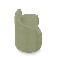 Sofá 2 Lugares Orgânico 140 Cm Morgan Bouclê Pistache D03 - D'rossi - 7