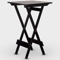 Conjunto De Mesa Bistrô E 02 Cadeiras Cor Preta - 2