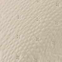 Kit Cobre Leito Colcha Craft Queen 3 Peças Percal 300 Fios Dupla Face Texturizado - Bege - 4