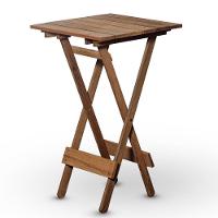 Conjunto De Mesa Bistrô E 02 Cadeiras Em Madeira Nobre Sem Pintura - 2