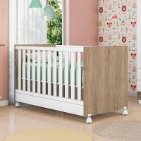 Jogo De Quarto Infantil Gr E Cômoda E Berço 1340 Doce Sonho carvalho-branco - 3