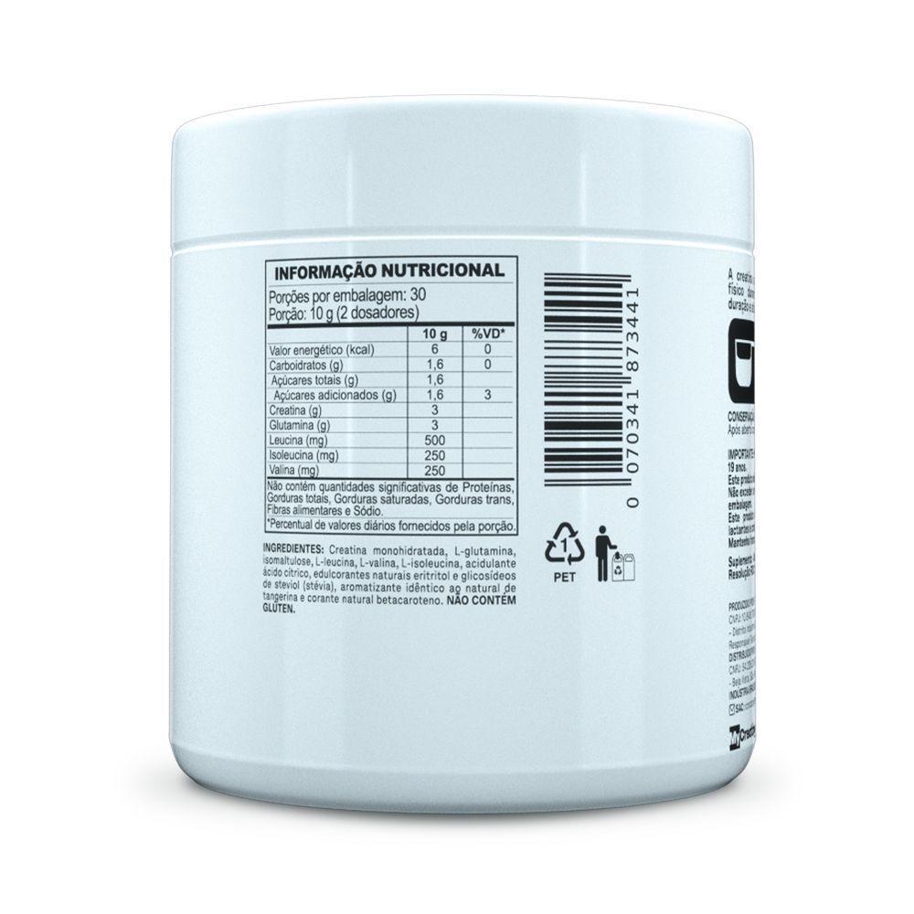 Creatina + Bcaa + Glutamina Mycreatine 300g Sabor Tangerina - 2