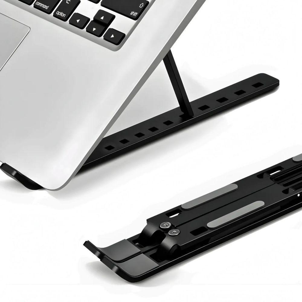 Suporte Notebook Ajustável Ergonômico Dobrável Universal - 4
