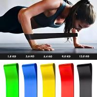 Cinto Para Exercícios Físicos Kit 5 Elásticos - 8