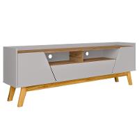 Rack Para Sala De Estar Tv 70 Pol 180cm Morello B02 Off White Cinamomo - Lyam Decor - 1