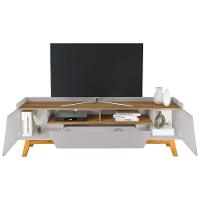 Rack Para Sala De Estar Tv 70 Pol 180cm Morello B02 Off White Cinamomo - Lyam Decor - 7