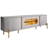 Rack Para Sala Orgânico Suy Com Painel Para Tv 75 Pol Maresca B02 Off White Cinamomo - Lyam Decor - 10