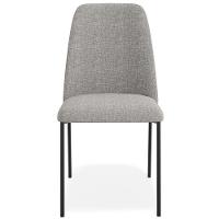 Kit 08 Cadeiras Decorativa Estofada Para Sala De Jantar Bella L02 Linho Cinza Escuro - Lyam Decor - 3