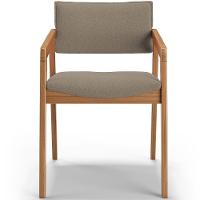 Kit 02 Cadeiras Para Sala De Jantar Estar Living Giorgia L02 Bouclê Bege - Lyam Decor - 6