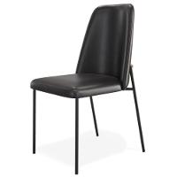 Kit 03 Cadeiras Decorativa Estofada Para Sala De Jantar Bella L02 Couríssimo Preto - Lyam Decor - 7