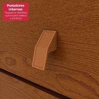 Guarda-roupa Casal 100% Mdf 8 Portas Easy Glow Com Espelhos Frassino - 10