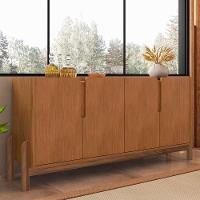 Buffet Aparador Lizz 170cm 4 Portas Cedro - Casa D Cedro - 2