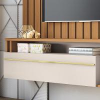 Home Suspenso Self 1.6 Ripado Cinamomo-off White Para Tv Até 55? - Hb Móveis Cinamomo-off White