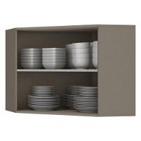 Armário Aéreo Canto Oblíquo 2 Portas Connect Duna-cristal - Móveis Henn Duna-cristal - 2