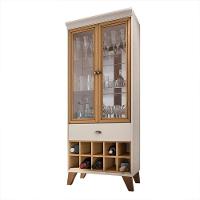 Cristaleira Intense Cinamomo-off White - Pr Móveis Cinamomo-off White - 1