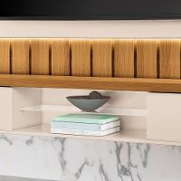 Home Suspenso Illusion 2.2 Off White-cinamomo Para Tv Até 70? - Hb Móveis Off White-cinamomo - 5