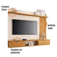Home Suspenso Lets 1.6 Cinamomo-off White Para Tv Até 55? - Hb Móveis Cinamomo-off White - 5