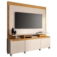 Estante Home Theater Quantum Off White-cinamomo Para Tv Até 70? - Hb Móveis Off White-cinamomo - 1