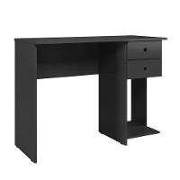 Conjunto Home Office Com Armário 2 Portas E Mesa Escrivaninha Preto - Qmovi Preto