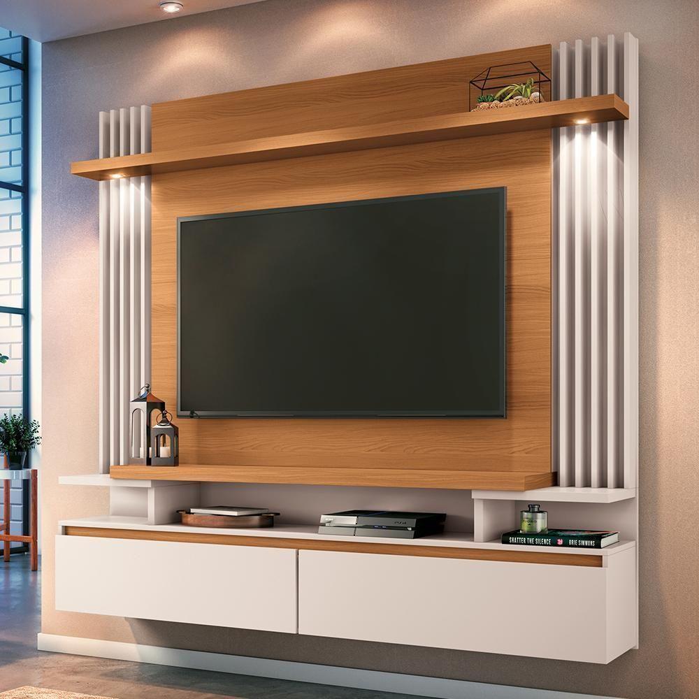 Home Suspenso Cosmo Cinamomo-off White Para Tv Até 55? - Hb Móveis Cinamomo-off White - 2