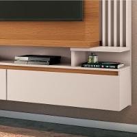 Home Suspenso Cosmo Cinamomo-off White Para Tv Até 55? - Hb Móveis Cinamomo-off White
