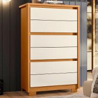 Cômoda Unno 6 Gavetas Cinamomo-off White - Móveis Albatroz Cinamomo-off White - 2