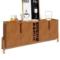 Buffet Aparador Lizz 190cm 4 Portas Com Adega Cedro - Casa D Cedro - 1