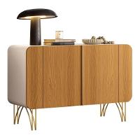 Balcão Buffet Bevenuto 2 Portas Off White-cinamomo - Hb Móveis Off White-cinamomo - 1