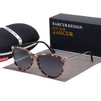 Óculos Feminino Clássico Lente Polarizada Design Titanium Uv400 Mesclado - 1