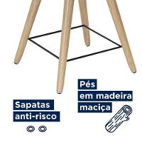 Kit 2 Cadeiras Barcelona 73cm Couríssimo Amarula - Salaone Amarula - 6