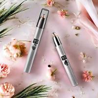 Caneta Depiladora Aparadora Facial Elétrico Portátil Branco - 8