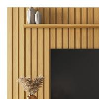 Painel Ripado You Illusion 2.7 Cinamomo-off White Para Tv Até 75? - Hb Móveis Cinamomo-off White - 3